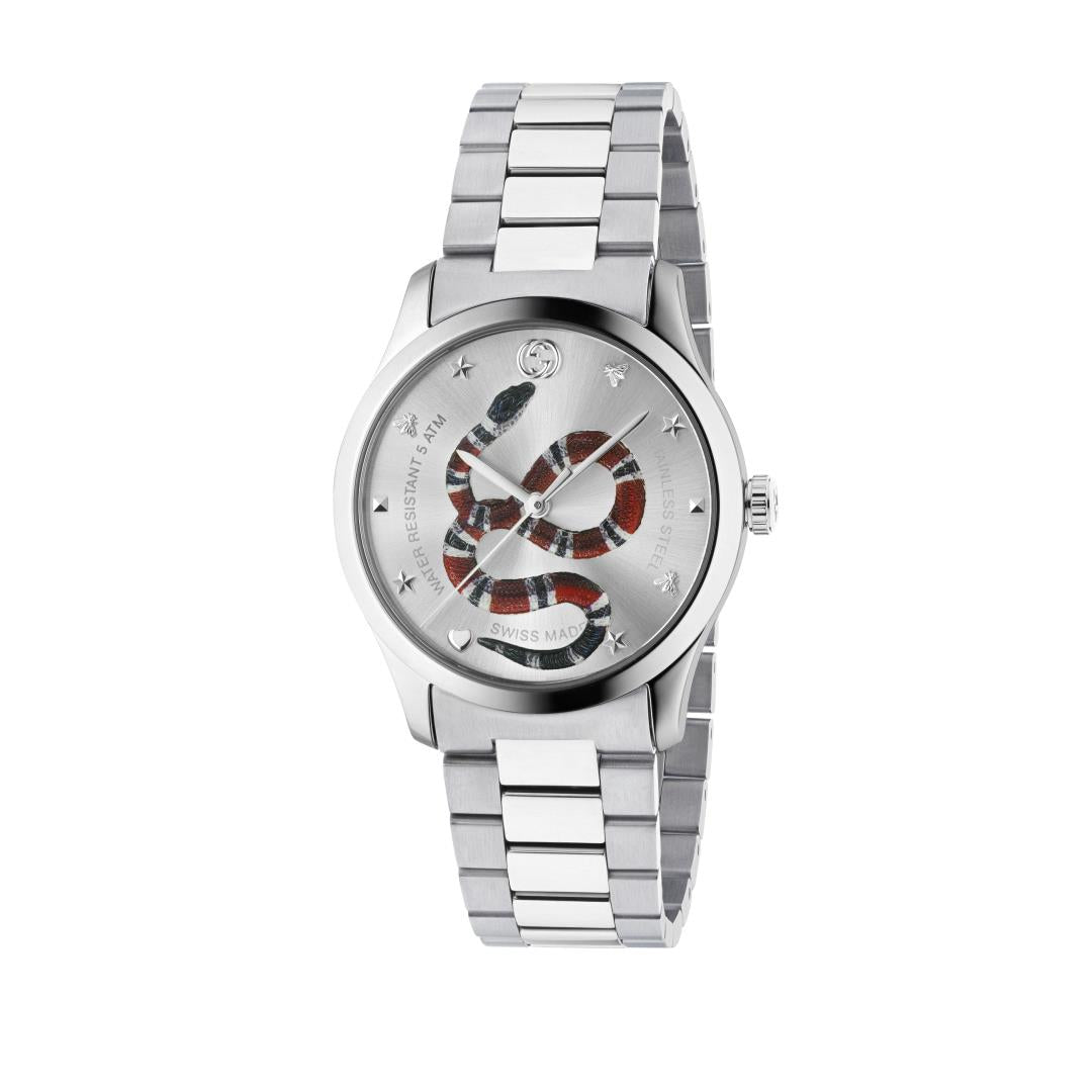 Gucci silver mens on sale watch