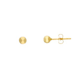 18ct Gold Ball Stud Earrings