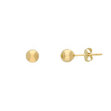 18ct Gold Ball Stud Earrings