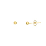 18ct Gold Ball Stud Earrings