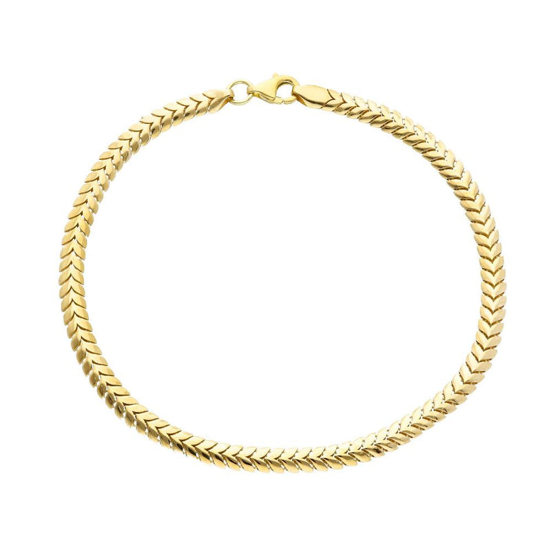 9ct Gold Braided Bracelet