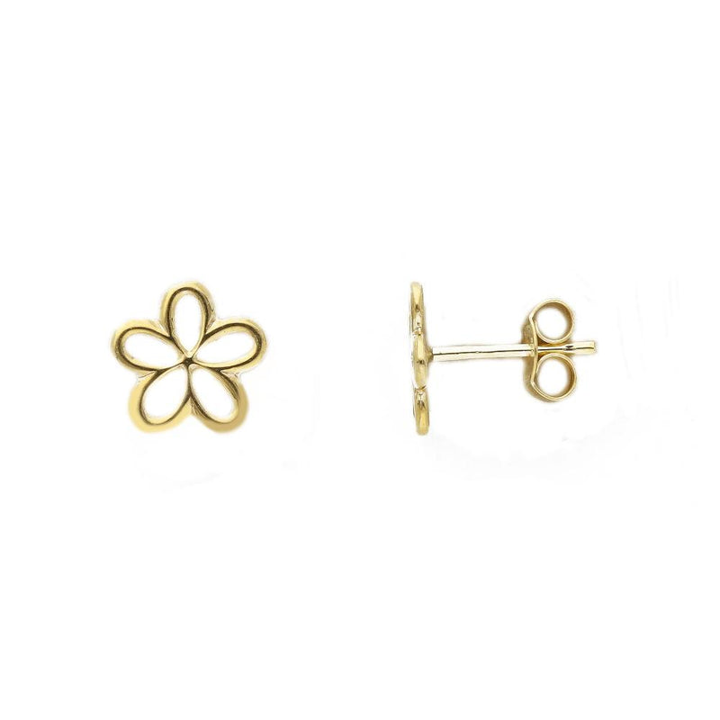 9ct Gold Daisy Stud Earrings