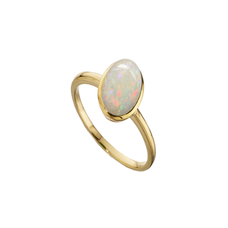 9ct Gold Opal Ring