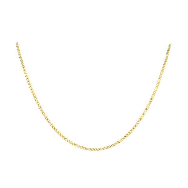 9ct Gold Curb Chain 24"