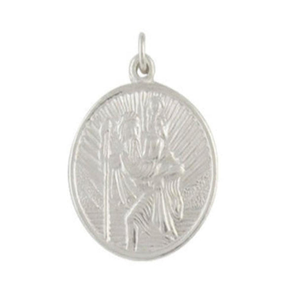 Sterling Silver St. Christopher Charm