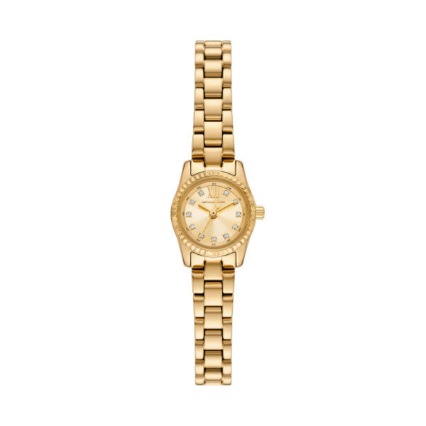 Michael Kors Lexington Quartz Gold Tone Steel 19mm Ladies Watch MK4862