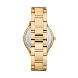 Michael Kors Slim Runway Pavé Steel Curb Link Bracelet 38mm Ladies Watch MK7474 / MK7472