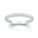 Platinum Split Claw-Set Diamond Ring