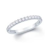 Platinum Split Claw-Set Diamond Ring