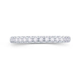 Platinum Split Claw-Set Diamond Ring