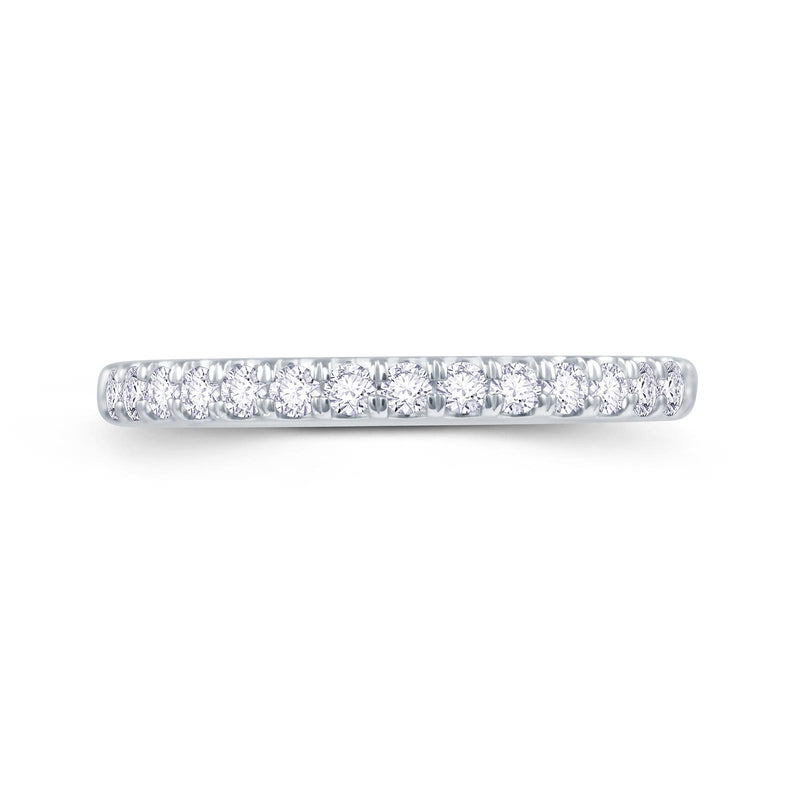 Platinum Split Claw-Set 0.20ct Diamond Ring