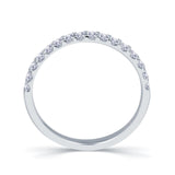 Platinum Split Claw-Set 0.20ct Diamond Ring