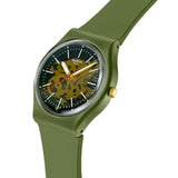 Swatch Thru The Greenery 34mm Watch S028G110