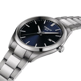 Tissot PR100 Quartz Silver Steel Blue Dial 40mm Watch T1504101104100