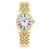 Frederique Constant Classics Art Deco Oval Gold Ladies Watch FC-200MPW2V5B