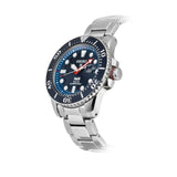 Seiko Prospex PADI Solar Silver Steel Blue Dial 43mm Watch SNE549P1