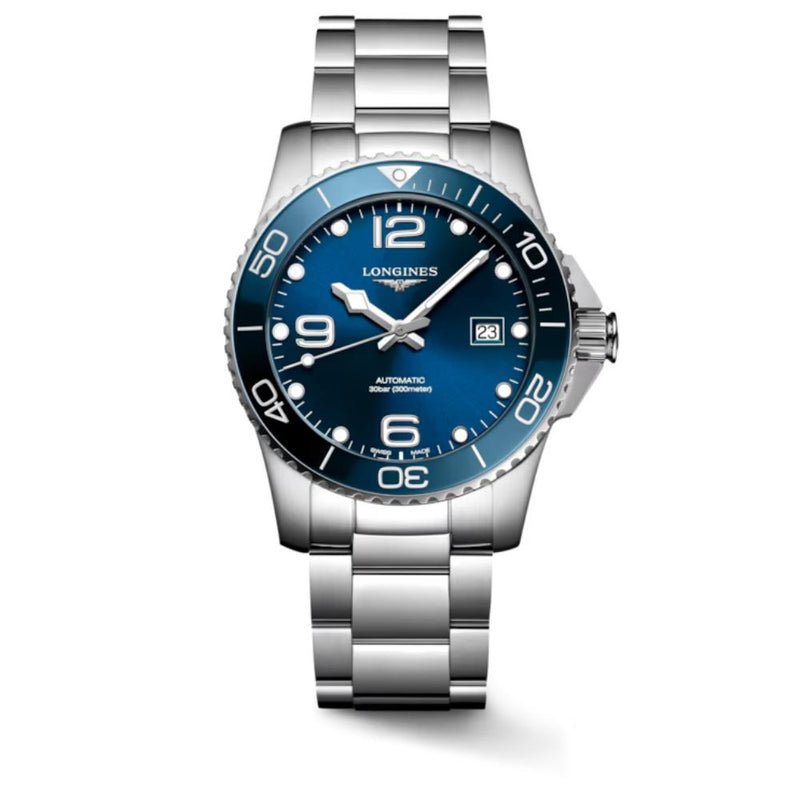 Longines HydroConquest Automatic Ceramic Bezel Blue Dial 41mm Watch L37814966