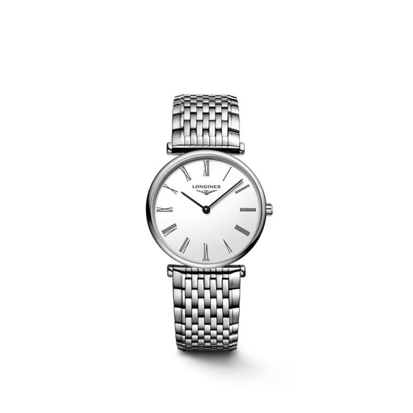 Longines La Grande Classique Quartz Silver Steel 29mm Ladies