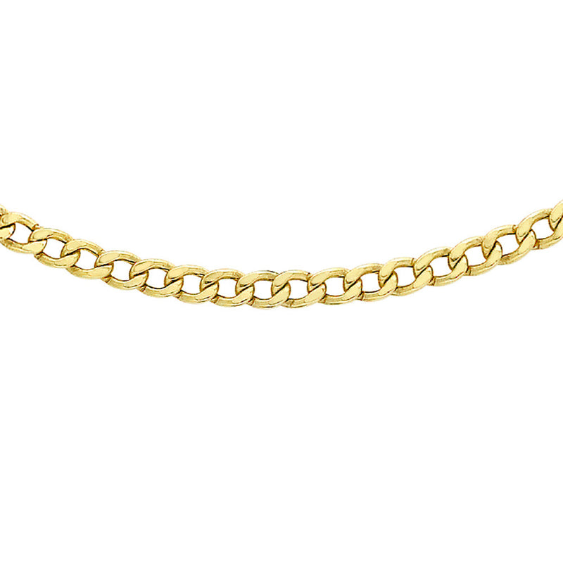 9ct Gold 51cm/20"Curb Chain