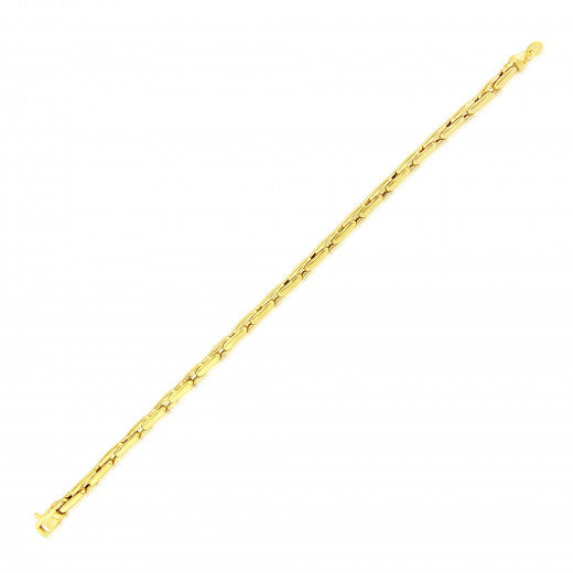 9ct Gold Link Bracelet 7"