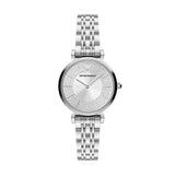 Emporio Armani Gianni Silver Steel 32mm Ladies Watch AR11445