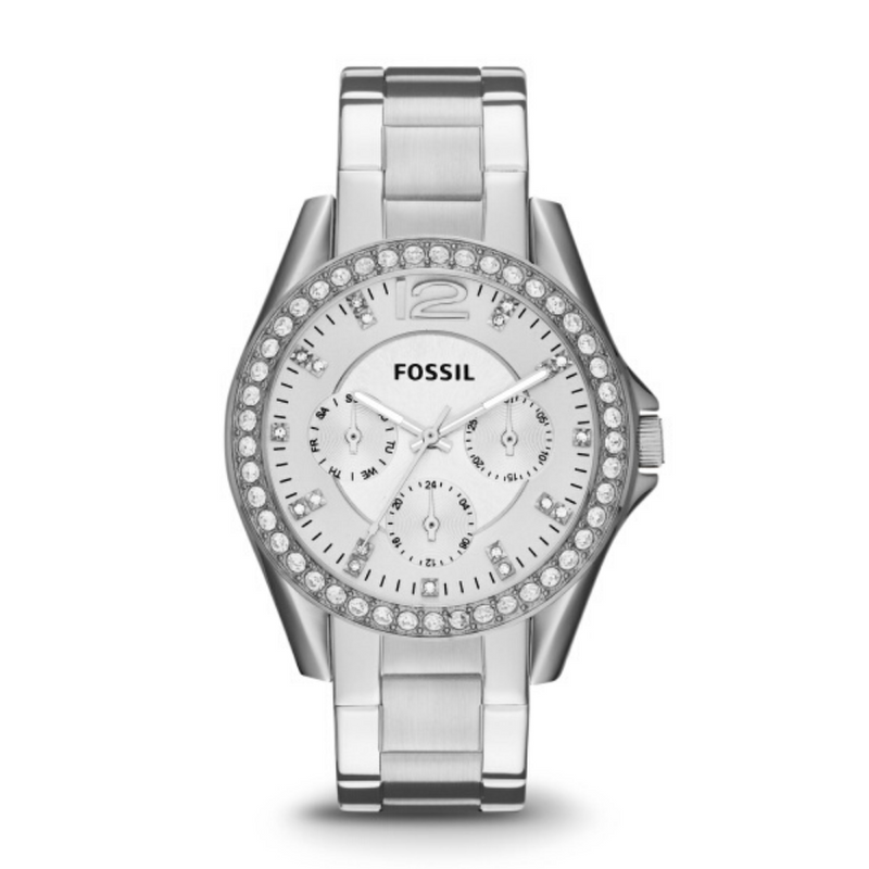 Fossil Riley Stainless Steel Watch ES3202